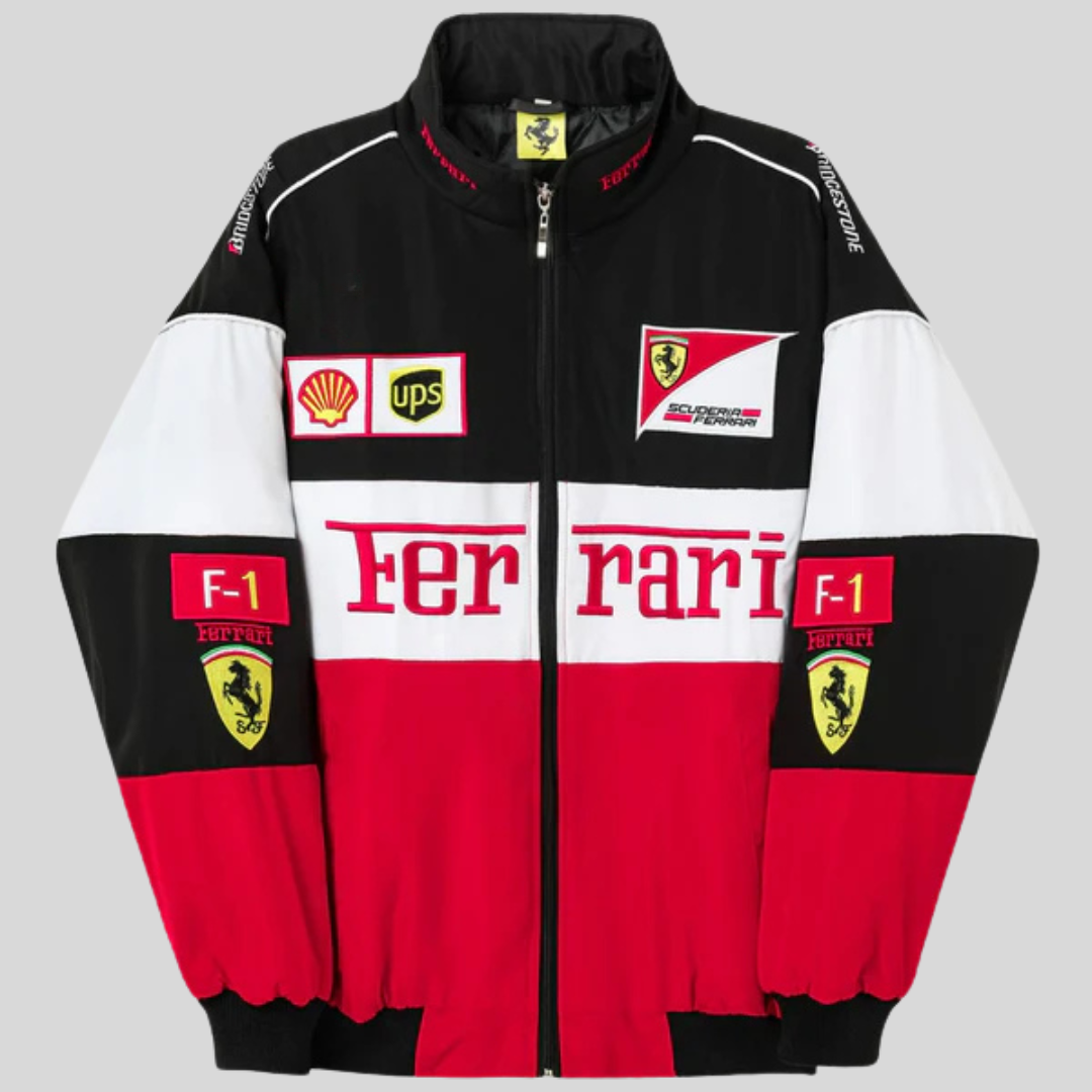 Vintage Ferrari Racing Jacket – Iconic Style and Ultimate Comfort
