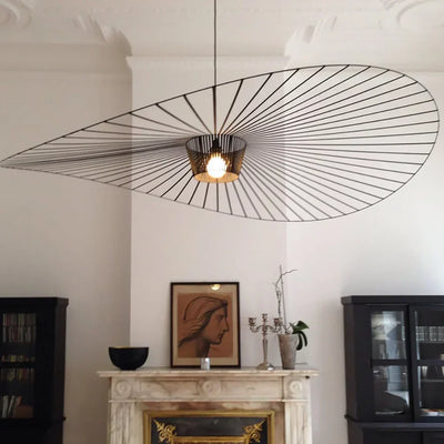 Rosland Vertigo Pendant Light – Elegant Hat-Inspired Design for a Sophisticated Interior