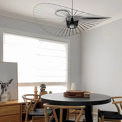 Rosland Vertigo Pendant Light – Elegant Hat-Inspired Design for a Sophisticated Interior
