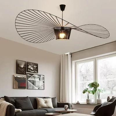 Rosland Vertigo Pendant Light – Elegant Hat-Inspired Design for a Sophisticated Interior